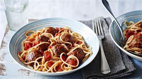 bbc good food spaghetti and meatballs